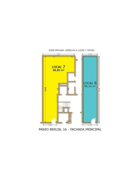 LOCAL C/  PASEO BERLIN  16-Bajo 7