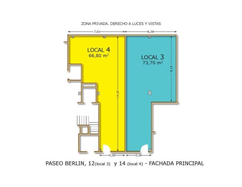 LOCAL C/  PASEO BERLIN  16-Bajo 6 2