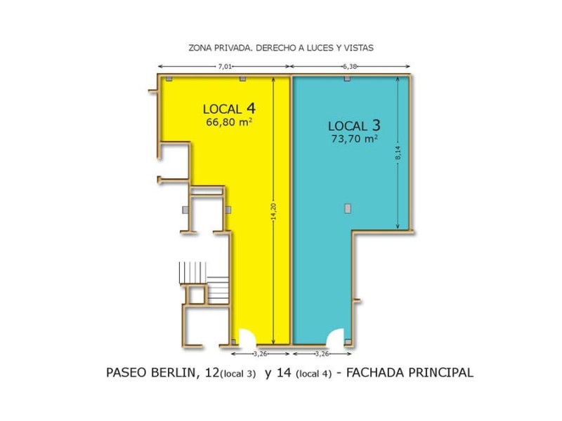 LOCAL C/  PASEO BERLIN  16-Bajo 6