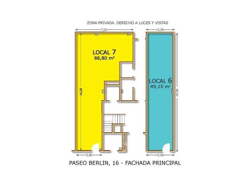 LOCAL C/  PASEO BERLIN  16-Bajo 6