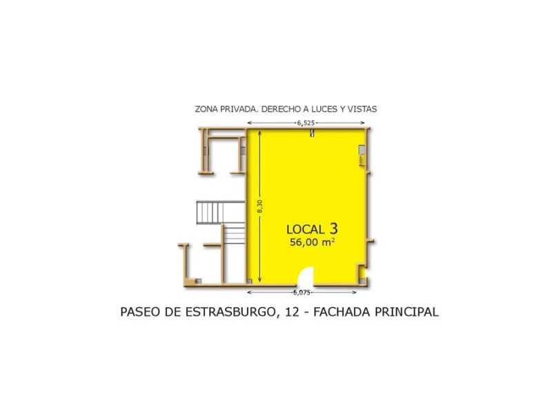 LOCAL C/  PASEO ESTRASBURGO 12-Bajo 3