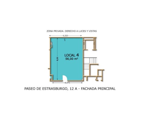 LOCAL C/  PASEO ESTRASBURGO 12 A-Bajo 4 2