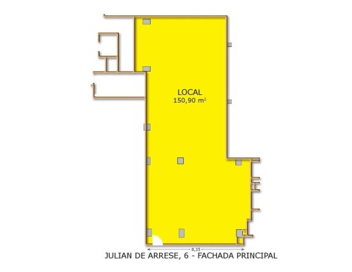 LOCAL C/  JULIAN DE ARRESE  6 2