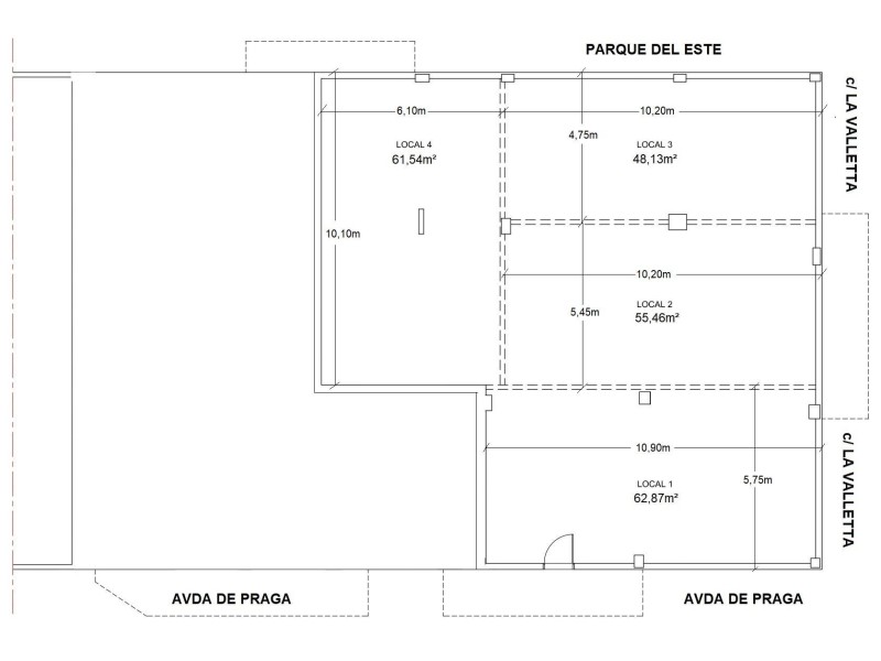 C/ PRAGA , AVENIDA DE